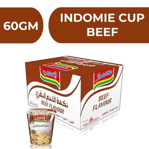 اندومي كاسات نكهة اللحم 24 قطعة