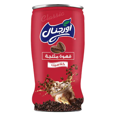 اورجنال قهوة مثلجة نكهة كلاسيك 240مل*24قطعة