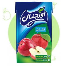 اورجنال كرتون نكهة تفاح  250مل*27قطعة