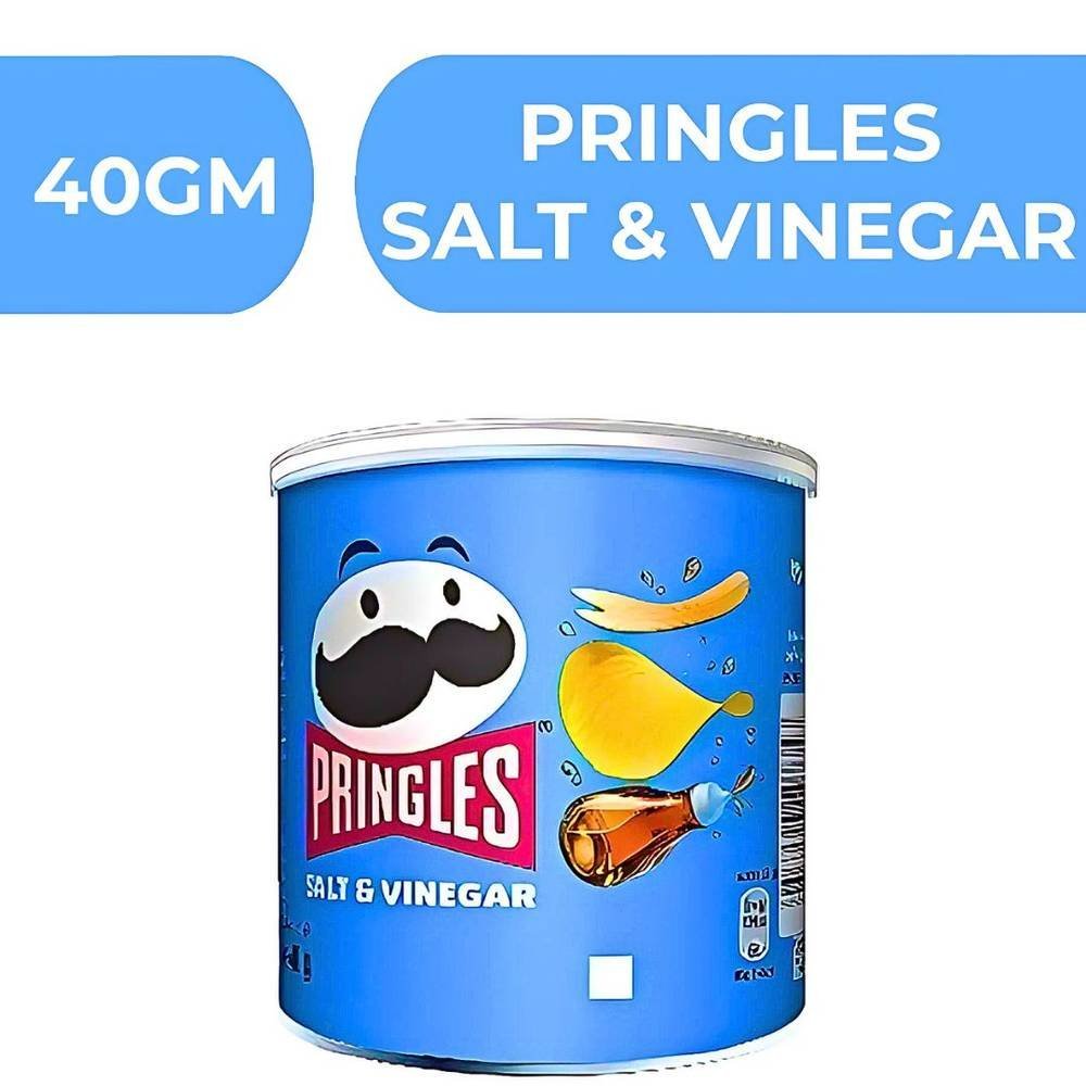 برنجلز صغير نكهة ملح وخل 40غ 12 قطعة