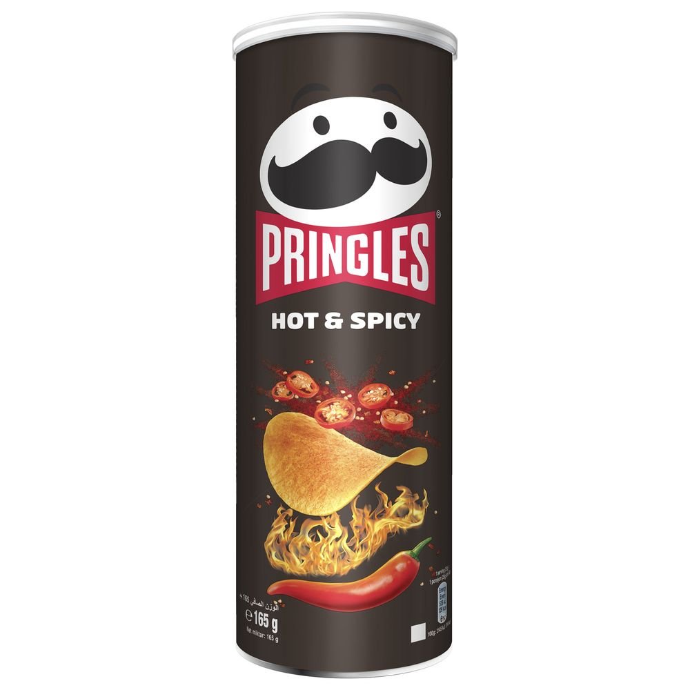 برنجلز كبير 165غ نكهة حد سبايسي