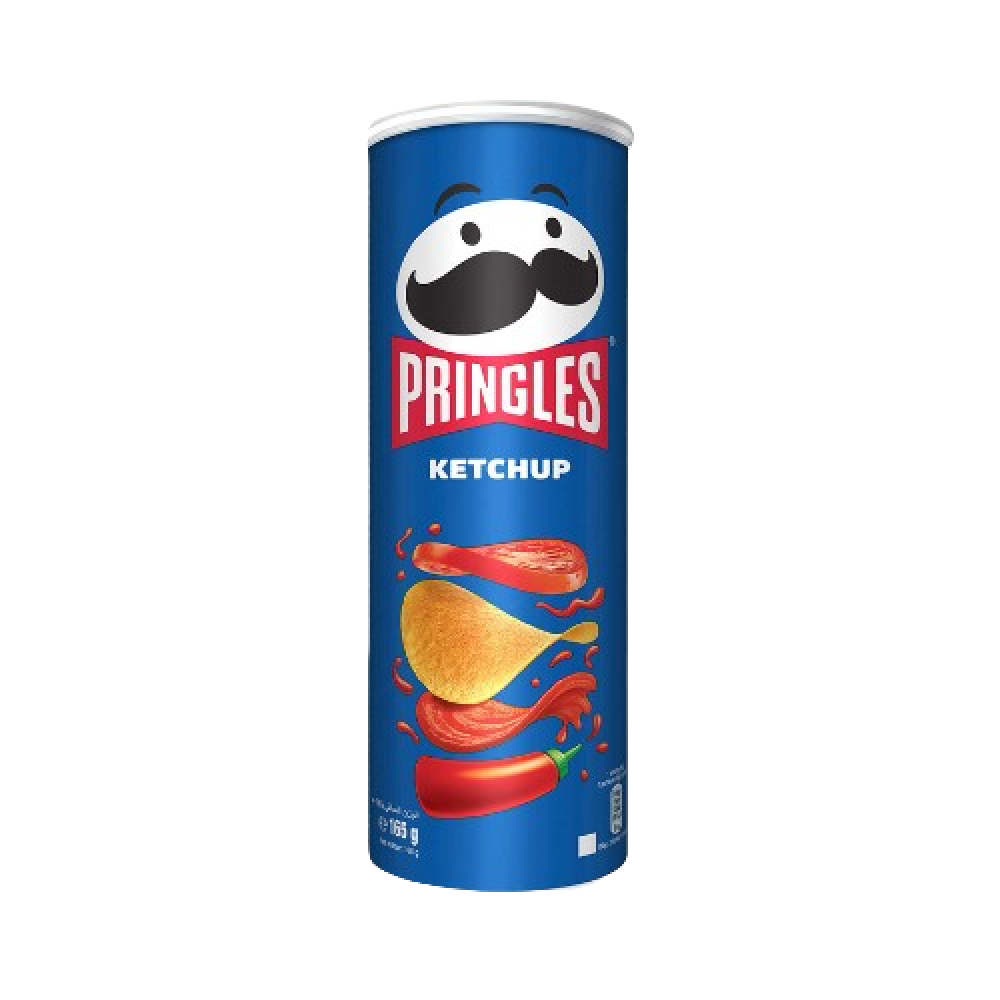 برنجلز كبير 165غ نكهة كاتشب