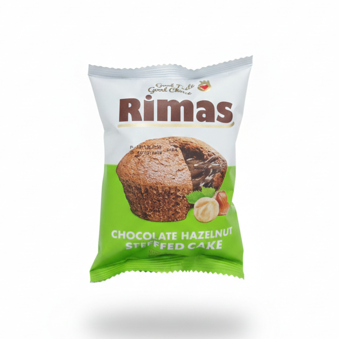 ريماس كب كيك بالبندق 40غ 24 قطعة