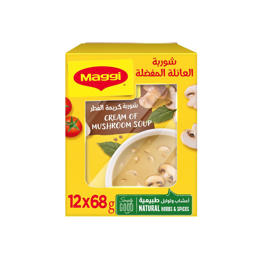 شوربة ماجي فطر اماراتي 12 ظرف