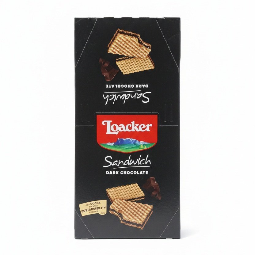 لواكر ساندويش ويفر نكهة دارك شوكليت  25 قطعة