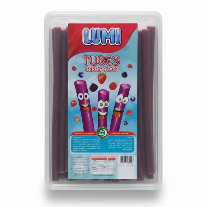 لومي تيب مغربي نكهة توت 1500غ 100 قطعة
